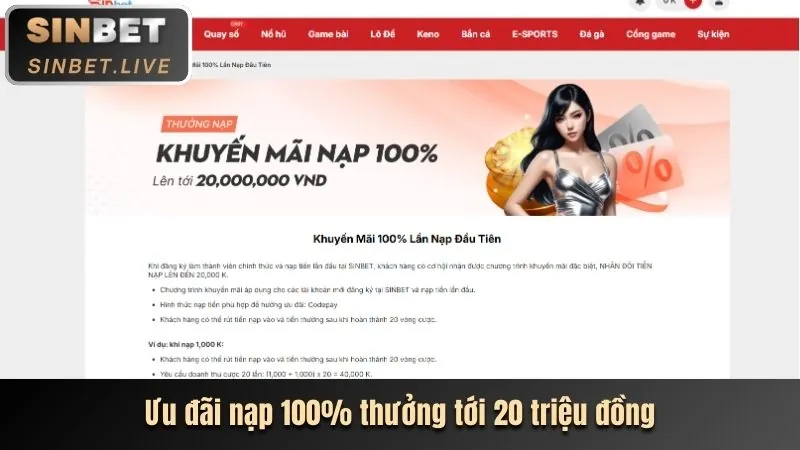 Chính sách chơi có trách nhiệm của Sinbet